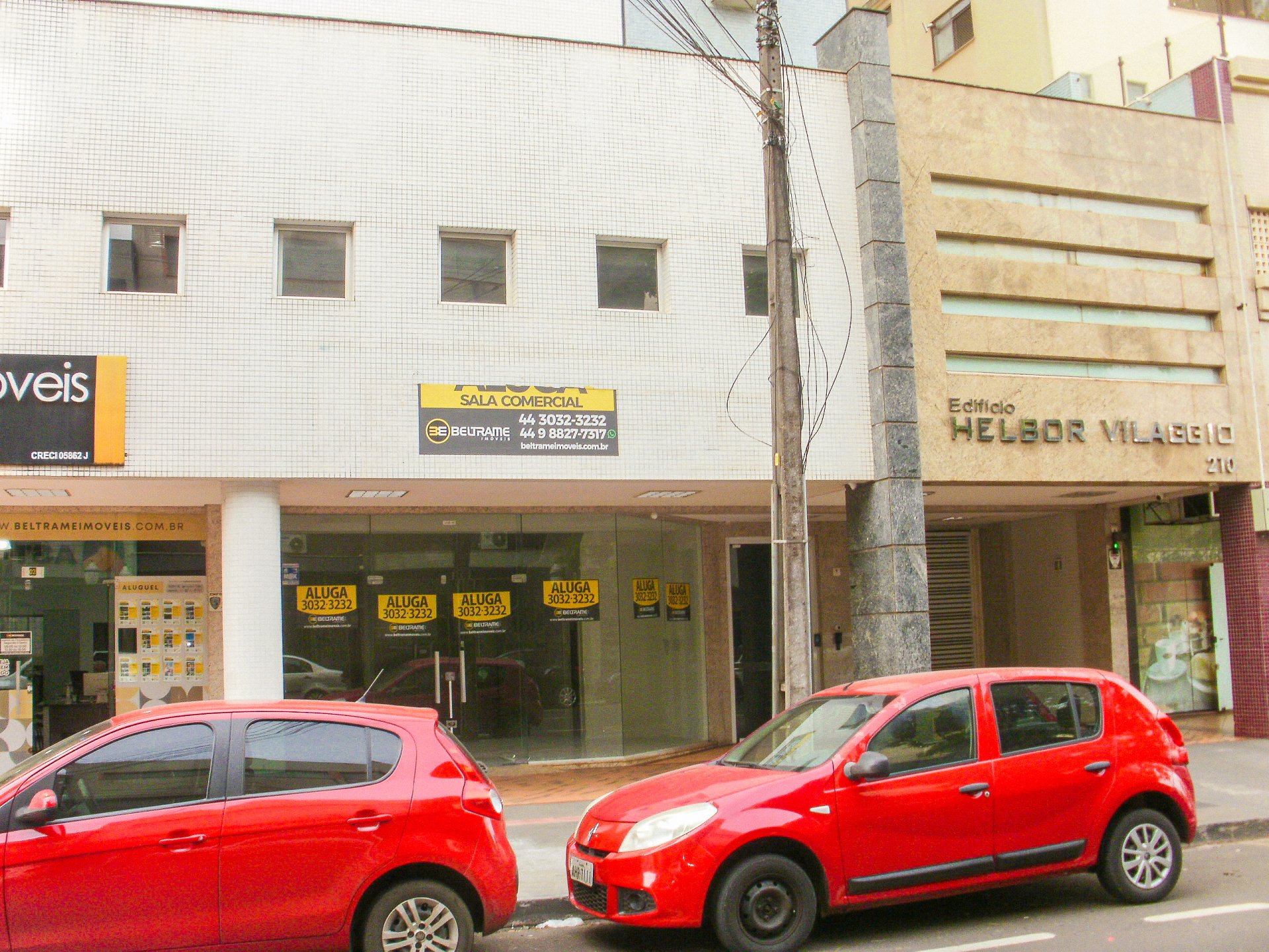 Sala para locação - Ed Helbor Vilaggio no bairro Zona 01 Centro - Maringá/Pr - R$ 5.500,00