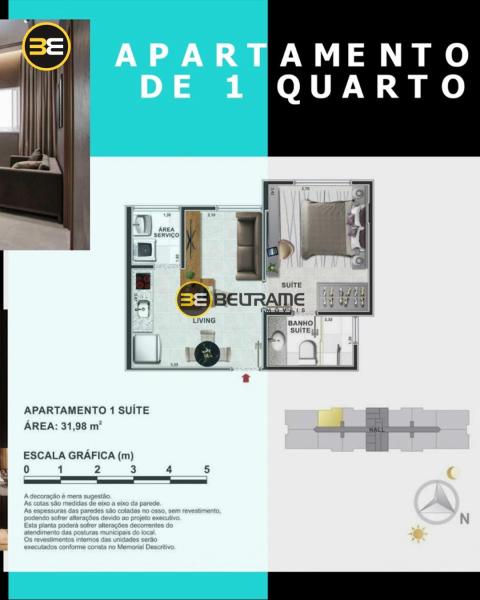 Apto Ed. Empire Residence - R$ 362.250,00